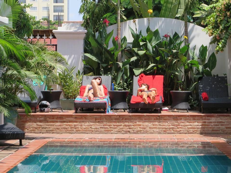 Villa Silk Road Hotel Phnom Penh Luaran gambar